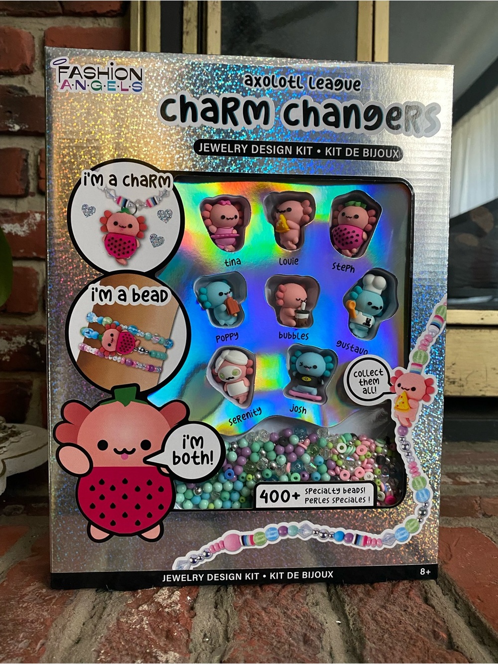 Axolotl League Charm Changers Jewelry Kit - Pink/Multicolor